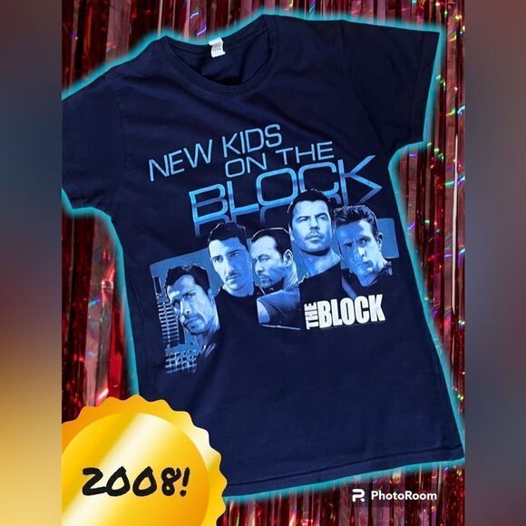 New Kids On The Block 2008 The Block Tour official concert tee - Picture 1 of 7